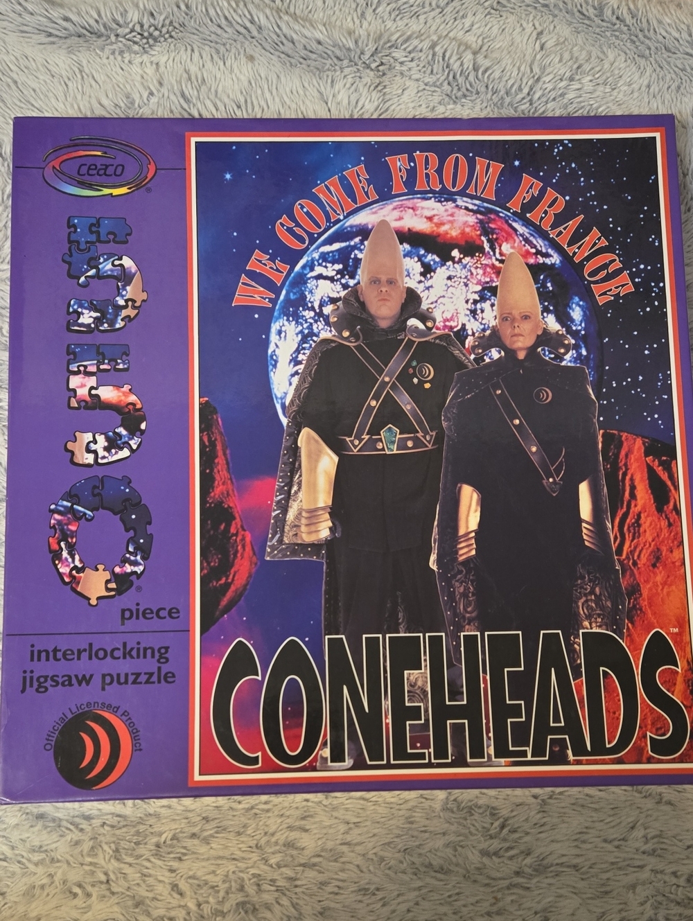 Vintage, Unopened!! Ceaco Coneheads 550 Piece Jigsaw Puzzle